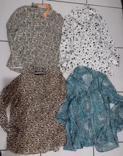 Lote de roupas femininas Tamanho G - 19 peças