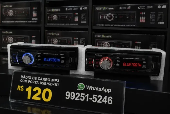 som rádio bluetooth automotivo