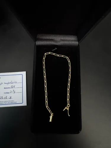 Pulseira de ouro 18 k