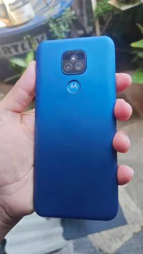 Motorola Moto E7 Plus 64GB Azul 4GB RAM Tela 6.5" Câmera 48MP Dual Chip Original