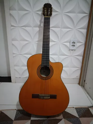 Violão Eletroacústico Eagle CH 800 Nylon Perfeito Estado