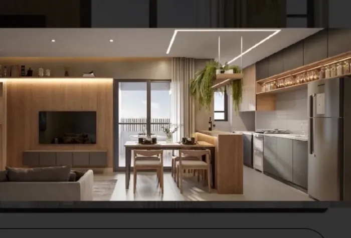 Apartamento 2 e 3 qts com suite| varanda gourmet |