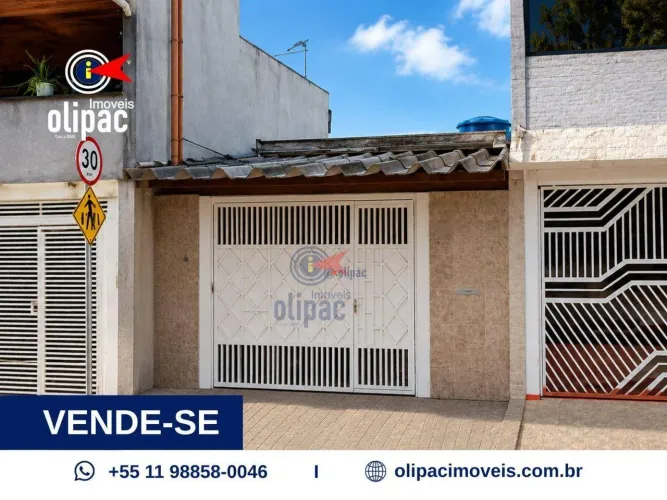 SOBRADO À VENDA - 4 DORMITÓRIOS - EDÍCULA - TERRAÇO - VILA FLÓRIDA - GUARULHOS/SP