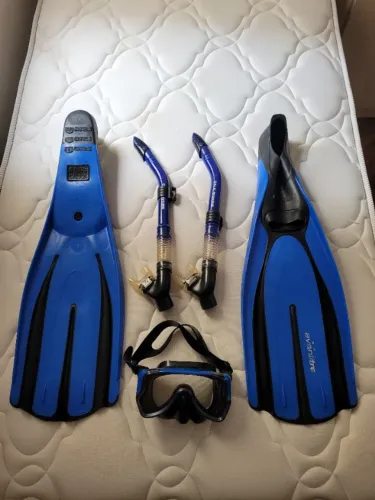 Kit de Mergulho Mares Original | Nadadeira Avanti Tre + Máscara + Respirador