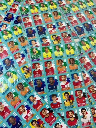 Figurinhas atualização Copa 2026 oficial Panini