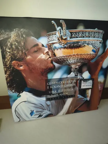 Livro do Gustavo Kuerten, o Guga