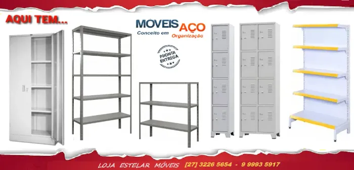 Armários de aço de vários modelos! Organização!!! 