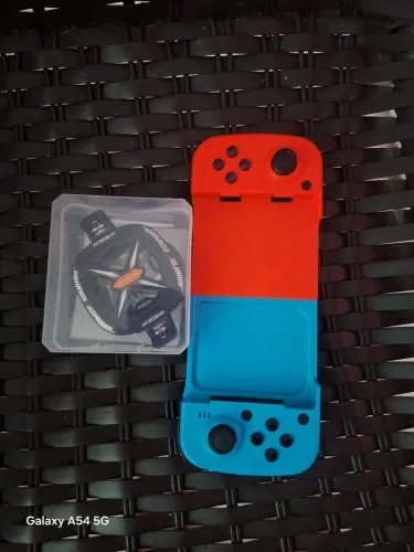 Controle e cooler de celular novos