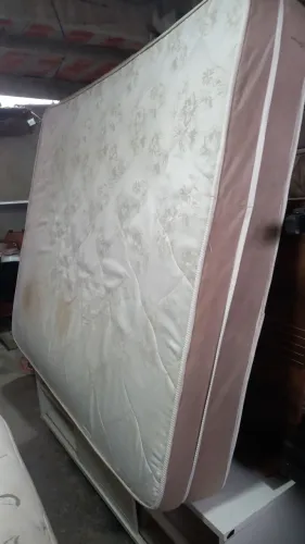 Colchão King 2/158 entrego do duas marcas de roupa que passou casca de ovo