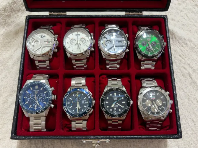 RELÓGIOS TAG HEUER E CARRERA