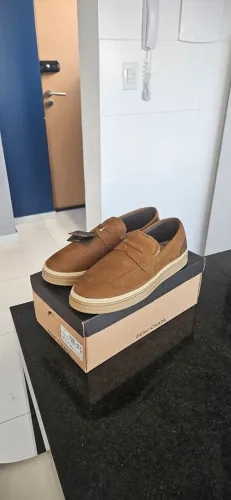 Sapato Masculino Democrata Mocassim 42 - Novo com Etiqueta