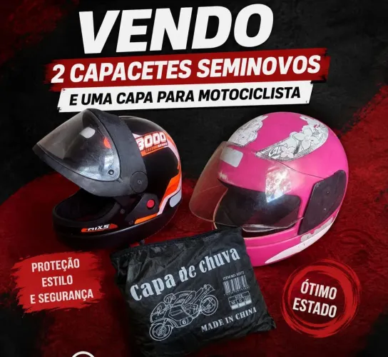 Capacetes para venda