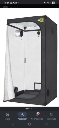 Estufa Garden HighPro BASIC 100x100x200 cm