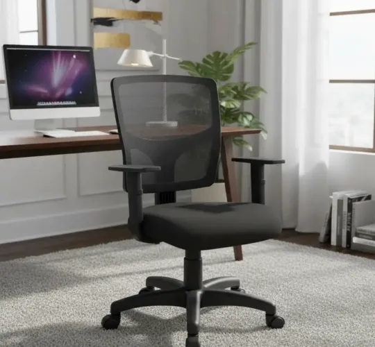 Vendo 6 Cadeiras de Escritório Eco Relax Tela Aldeno - Preta 180,00 CADA