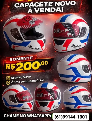 Capacete original Honda