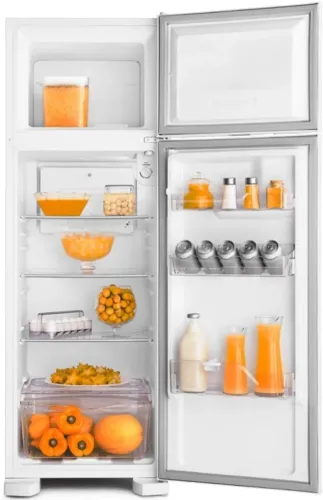 Geladeira Electrolux Cycle Defrost 260L Super Freezer Duplex Branca (DC35A) - 220 Volts
