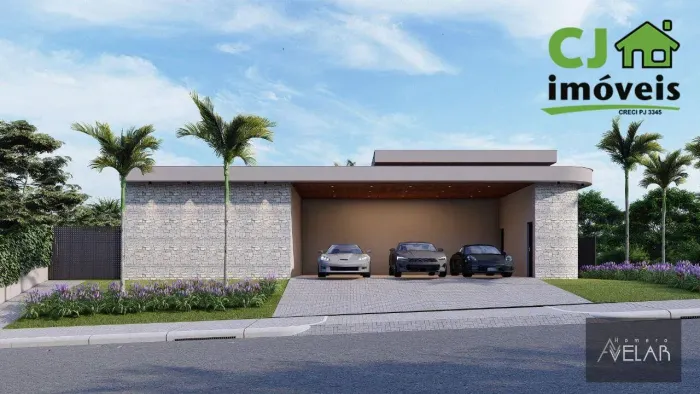 Casa com 4 dormitórios à venda, 363 m² por R$ 5.690.000,00 - Condomínio Vitória Golf - Lag