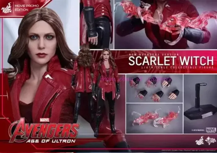Scarlet Witch (Wanda Maximoff) - Hot Toys em escala 1/6 - edição Sideshow Exclusive