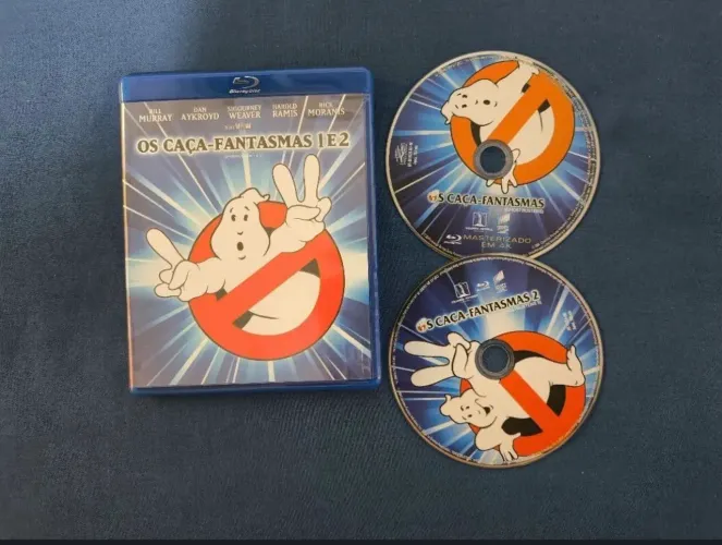 Caça fantasma 1 é 2 blu ray