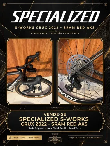 Bicicleta specilized R$ 45.000,00