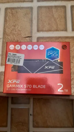 Ssd nvme 2tb Xpg gammix s70 blad