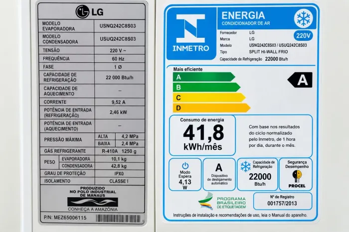 Ar condicionado inverter 22.000 btus
