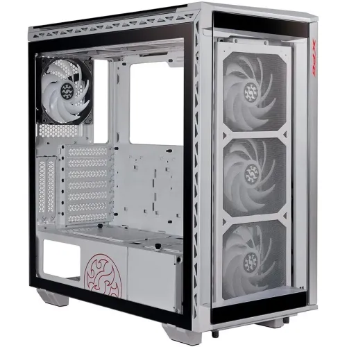 Gabinete Full Tower com 4 fans XPG Battlecruiser Branco