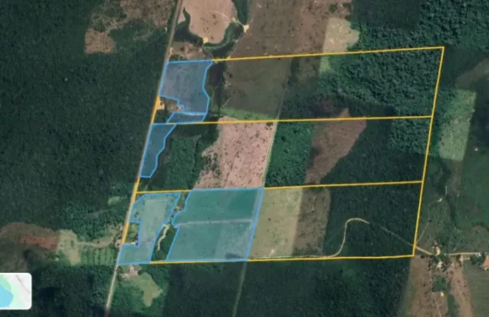 Fazenda em Santarém na lateral da BR 163, encostada no asfalto 323 hec com 220 mecanizado