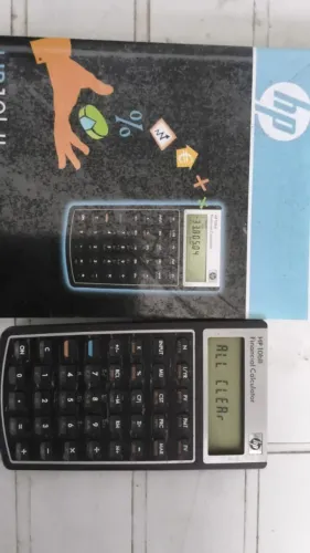 Calculadora Financeira HP 10bII