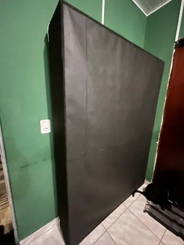 Cama box de casal usada