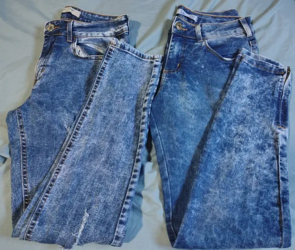 Calças jeans feminina TAMANHO 38 e 40 ( 2 unidades) 