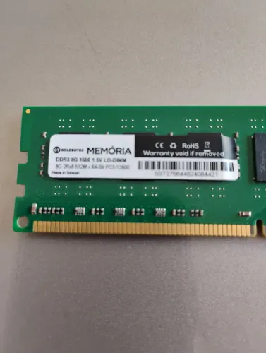 Memória RAM dd3 8gb 1600 retirada local leia a descrição