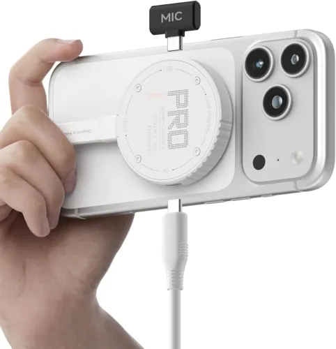 Case SSD MagSafe MC100 Pro Hagibs Branco IPhone pro 16
