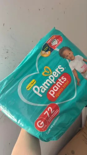 Fralda Pampers G 