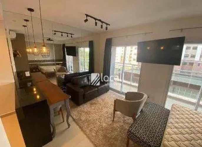 Apartamento no Duo JK com 1 quarto para alugar, 33 m² por R$ 2.793/mês - Jardim Tarraf II