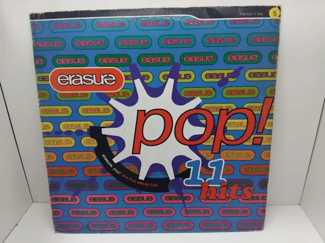 LP Disco de Vinil Erasure Pop