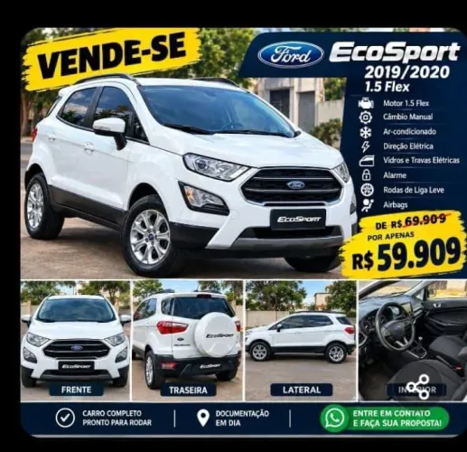 Ford Ecosport SE 1.5 12V Flex 5P Mec. 2020