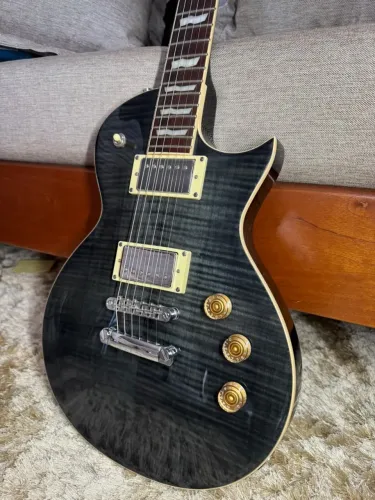 Guitarra LTD EC-256 Transparent Black