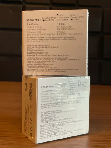 FONE KZ EDX PRO X COM MICROFONE