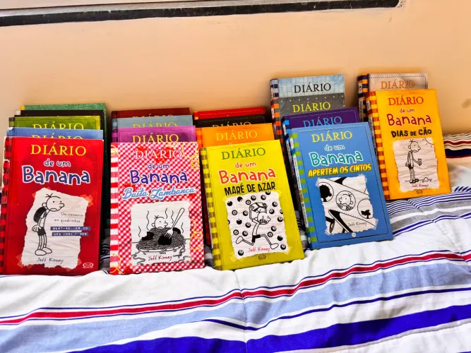 Livros - Diário de um Banana do 1 ao 8