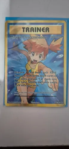 Misty's determination pokemon tcg