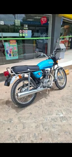 Honda Cg125 Relíquia Placa Preta Colecionador