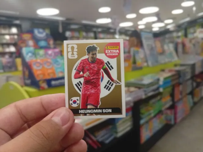  FIGURINHA DO HEUNGMIN SON GOLD 2026