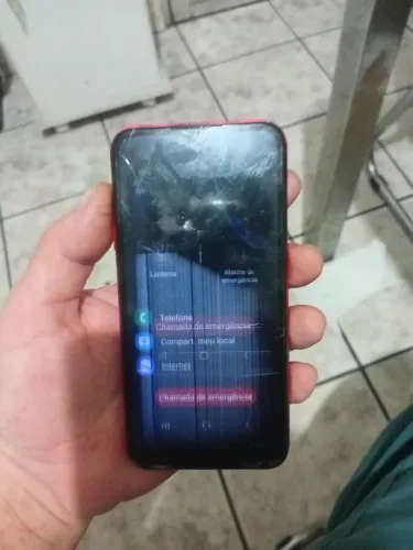 Um a01 com problema na tela