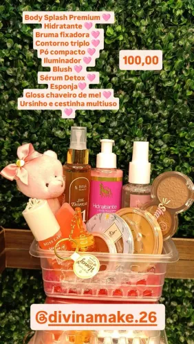 Kit para o dia das mães, cesta do dia das mães, dia dos namorados
