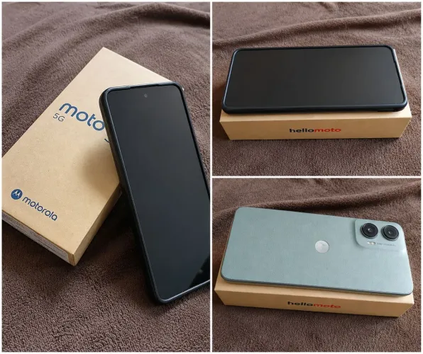 ? Moto G35 5G 256GB ? ACEITO TROCAS! iPhone XR (70%+ bateria) ou Xiaomi 9+