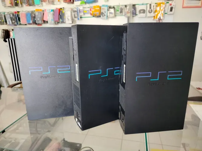 Lote 3 Playstation 2 Fat funcionando