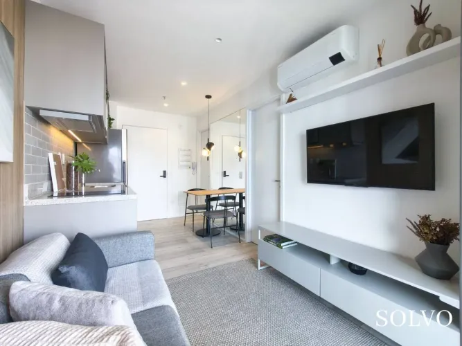 Apartamento com 1 dormitório para alugar, 34 m² por R$ 5.500,00/mês - Higienópolis - São P
