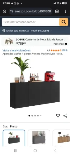 Buffet multi funções 