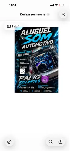 Som automotivo P/aluguel